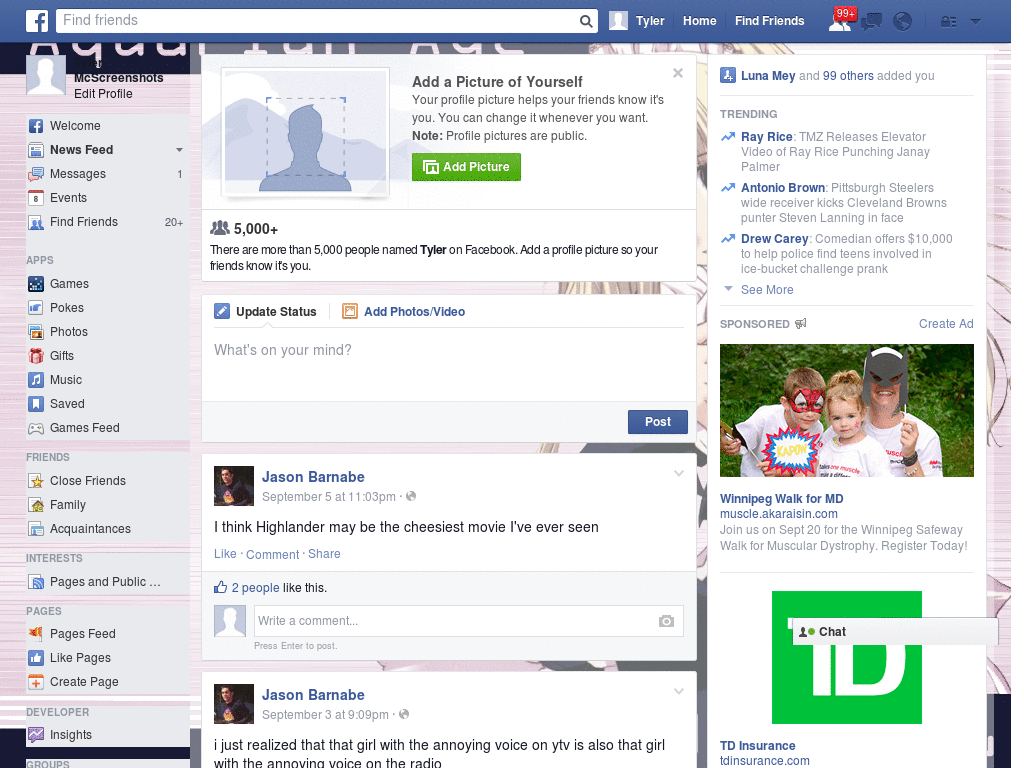 Wow Facebook Skin (907)