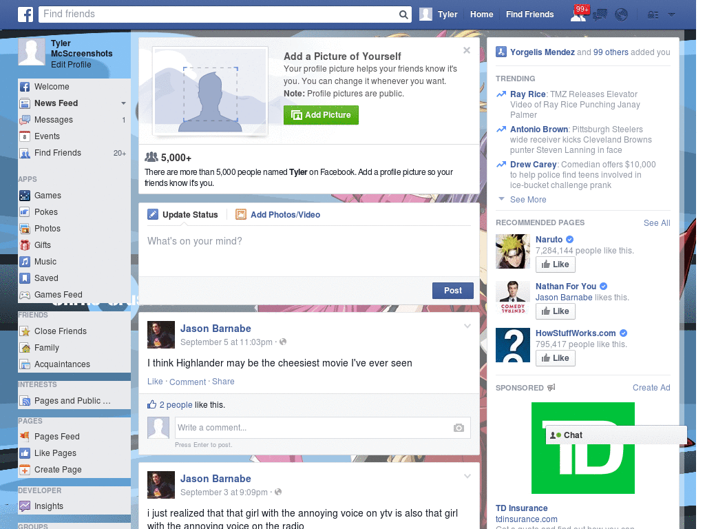 Free Facebook Skin (916)