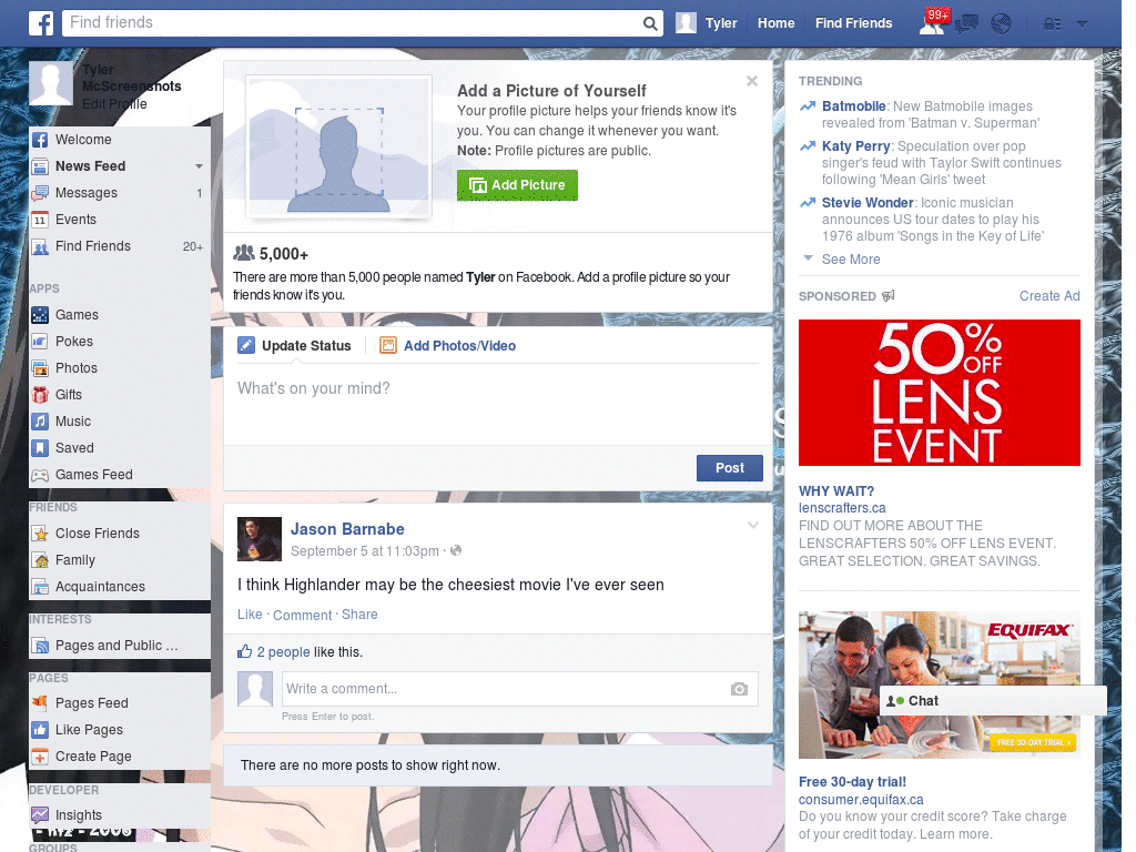 Fun Facebook Skin (921)