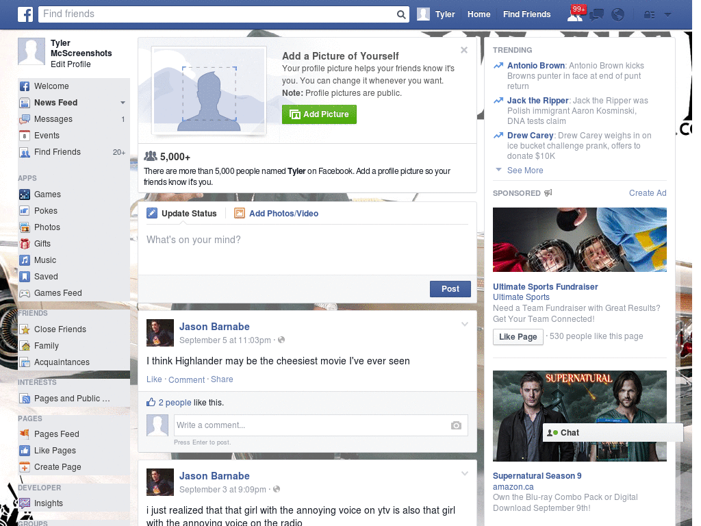 Wow Facebook Skin (939)