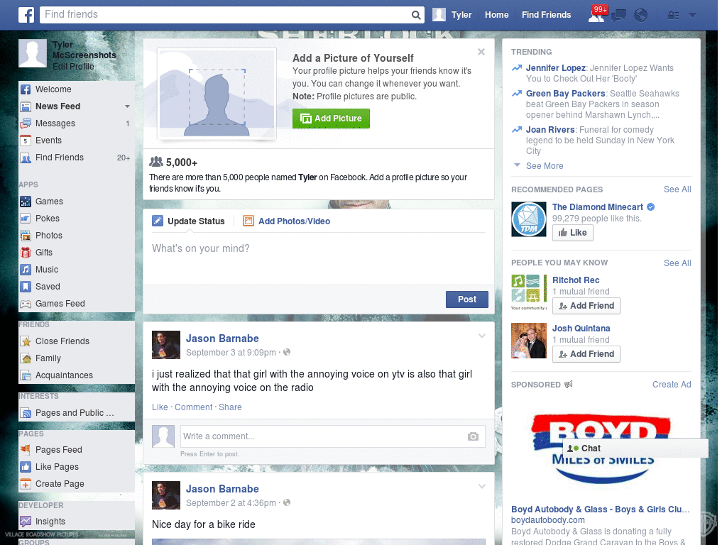 Extraordinary Facebook Skin (941)