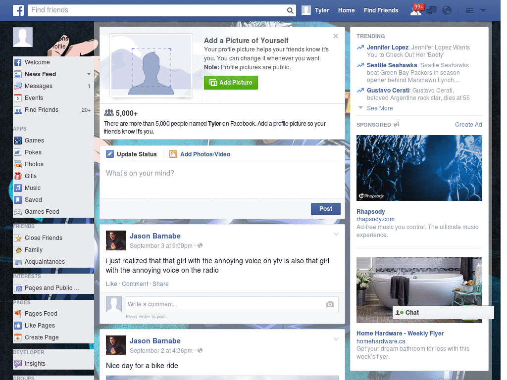 Free Facebook Skin (961)