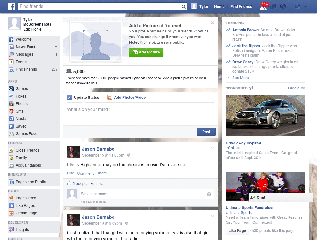 Transparant Facebook Skin (963)