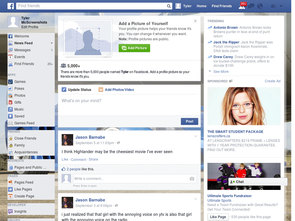Smart Facebook Skin (974)
