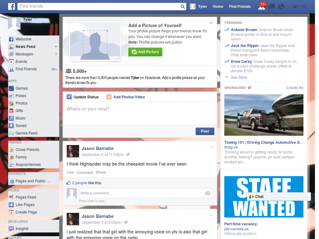 Owesome Facebook Skin (992)