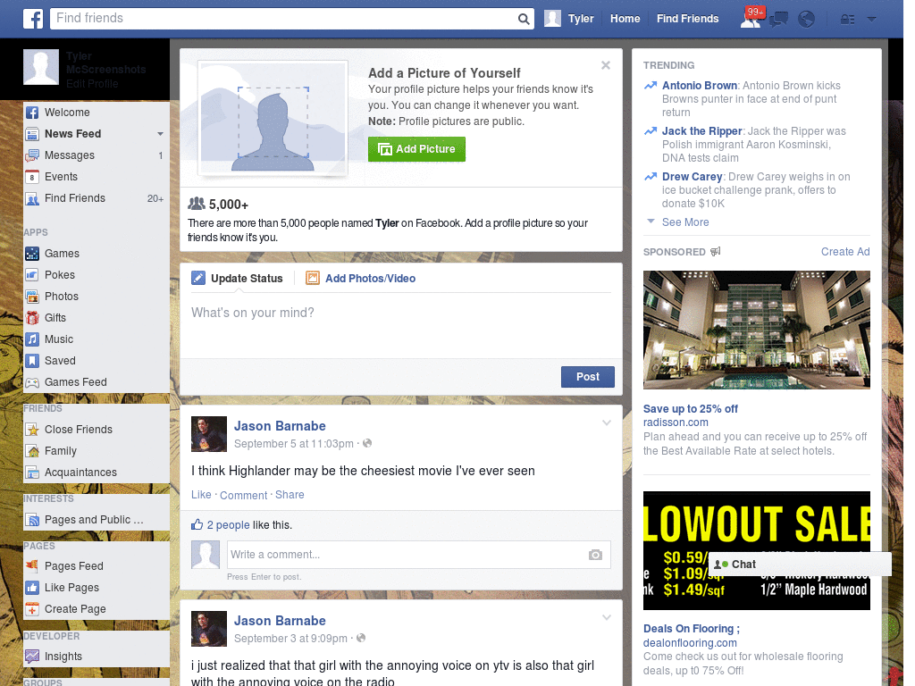 Fun Facebook Skin (994)