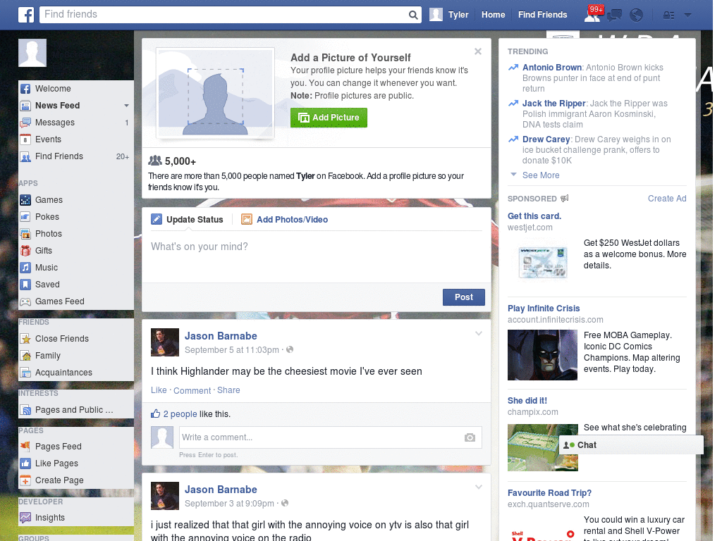 Owesome Facebook Skin (1037)