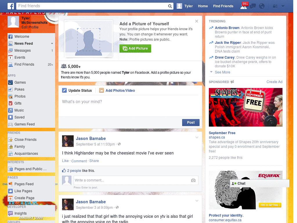 Free Facebook Skin (1041)