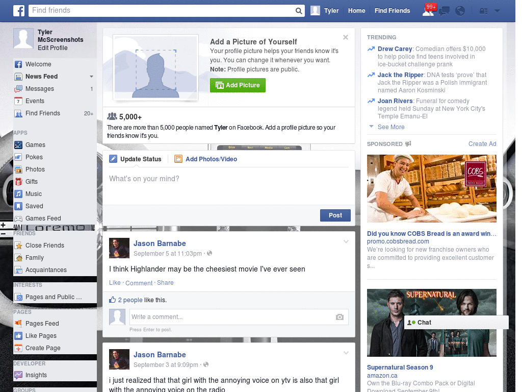 Fun Facebook Skin (1045)