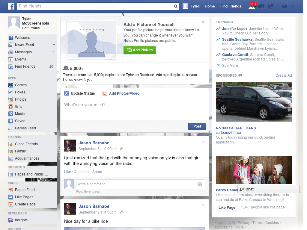Free Facebook Skin (1084)