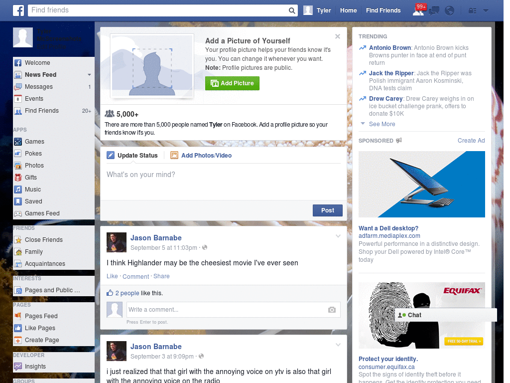 Best Facebook Skin (1091)