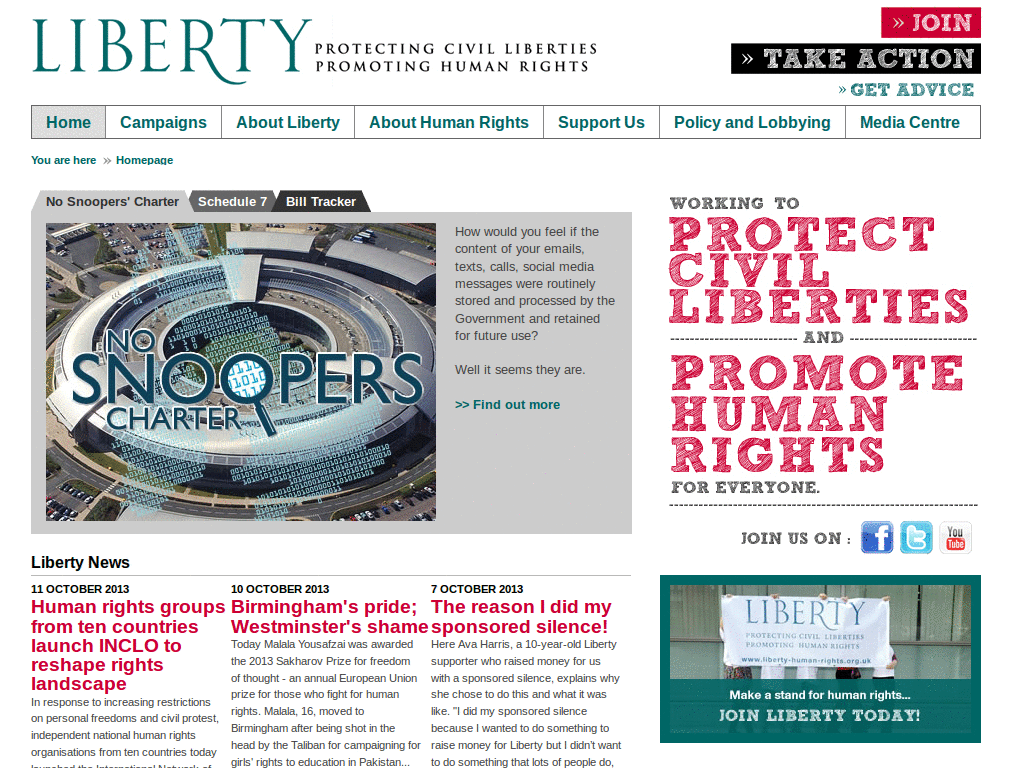 Liberty - darken main text