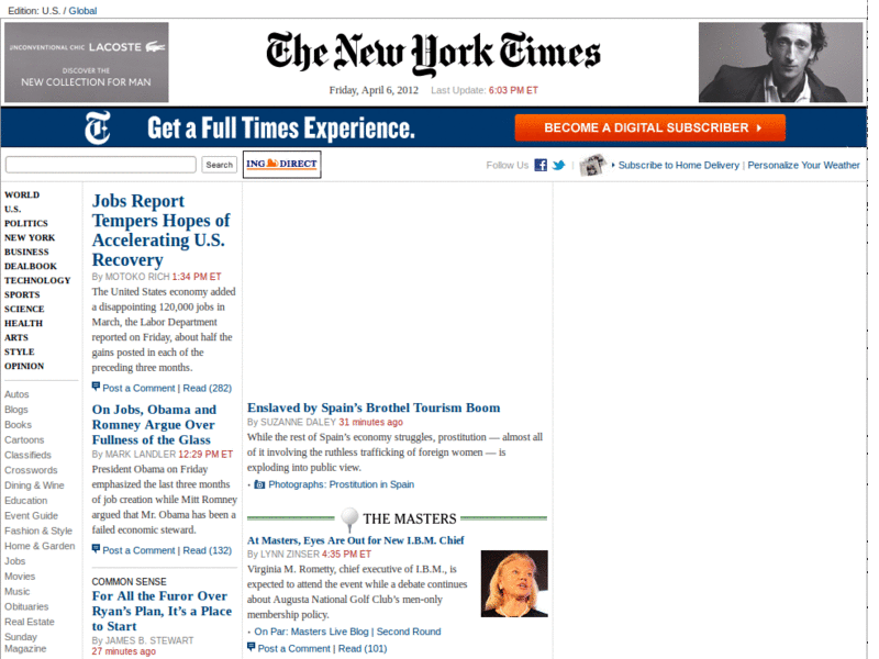 NYT Minimallist