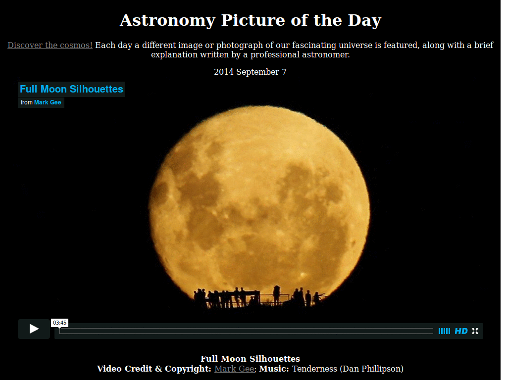 APOD Dark