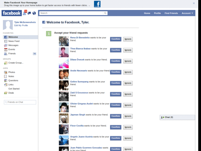 Facebook - Hide Recommendations and Ticker