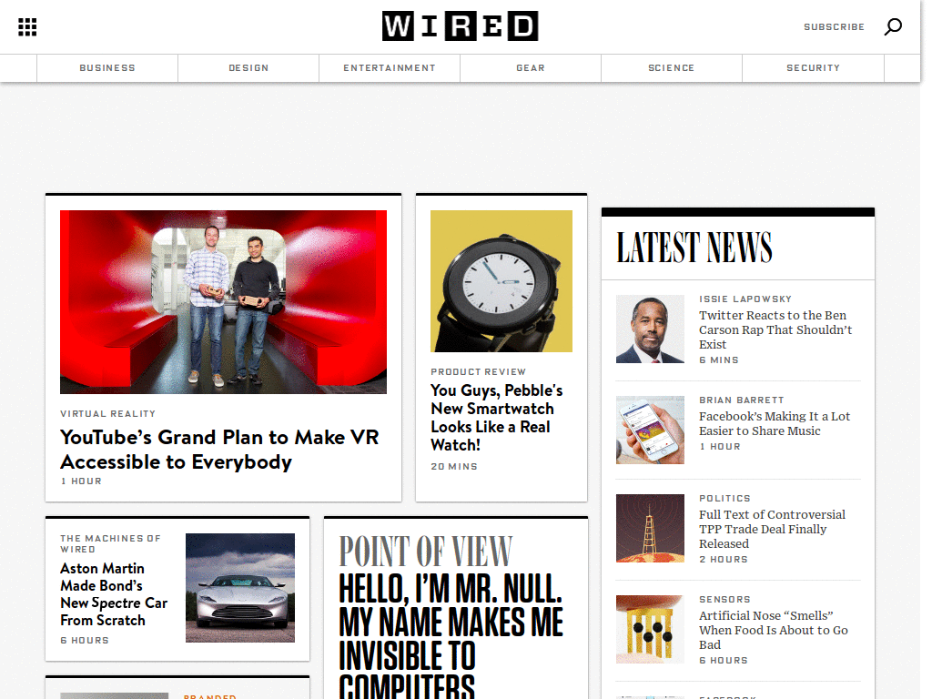Wired clean up