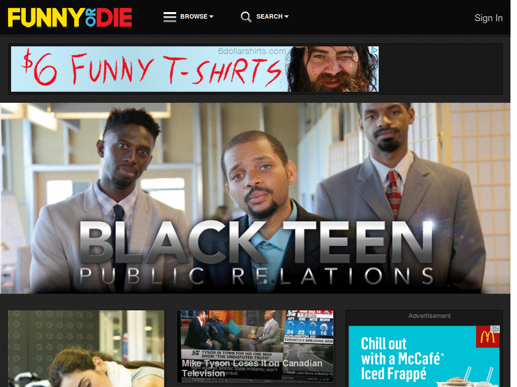 Funny or Die clean up