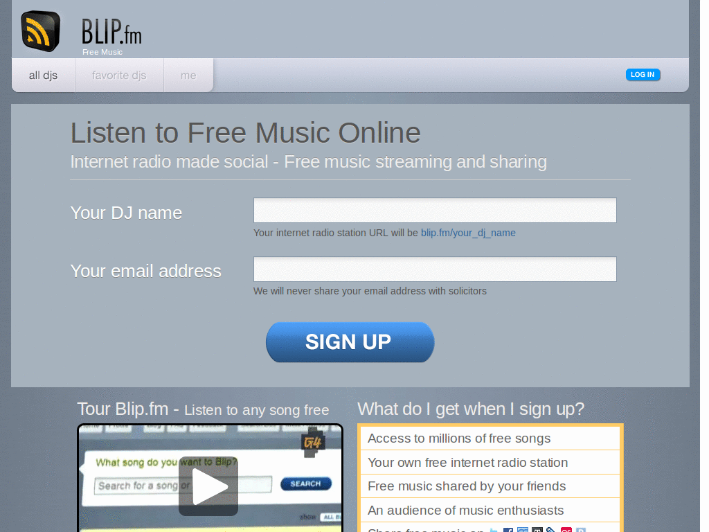 Blip.fm CleanUp Update