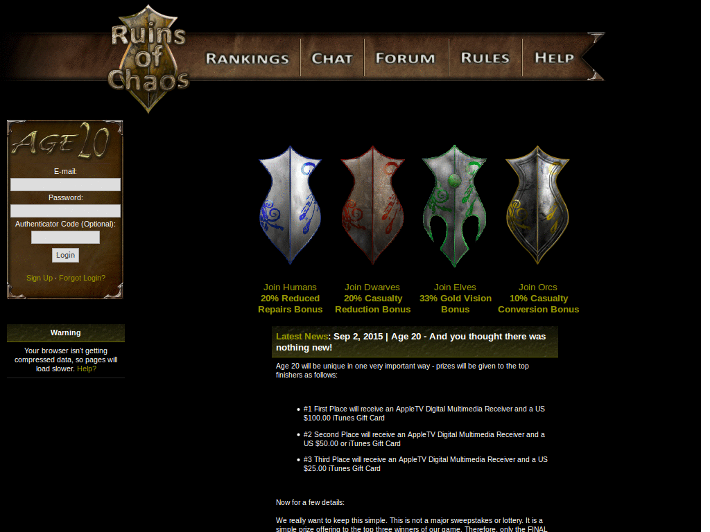 Ruins of Chaos - Orc Theme