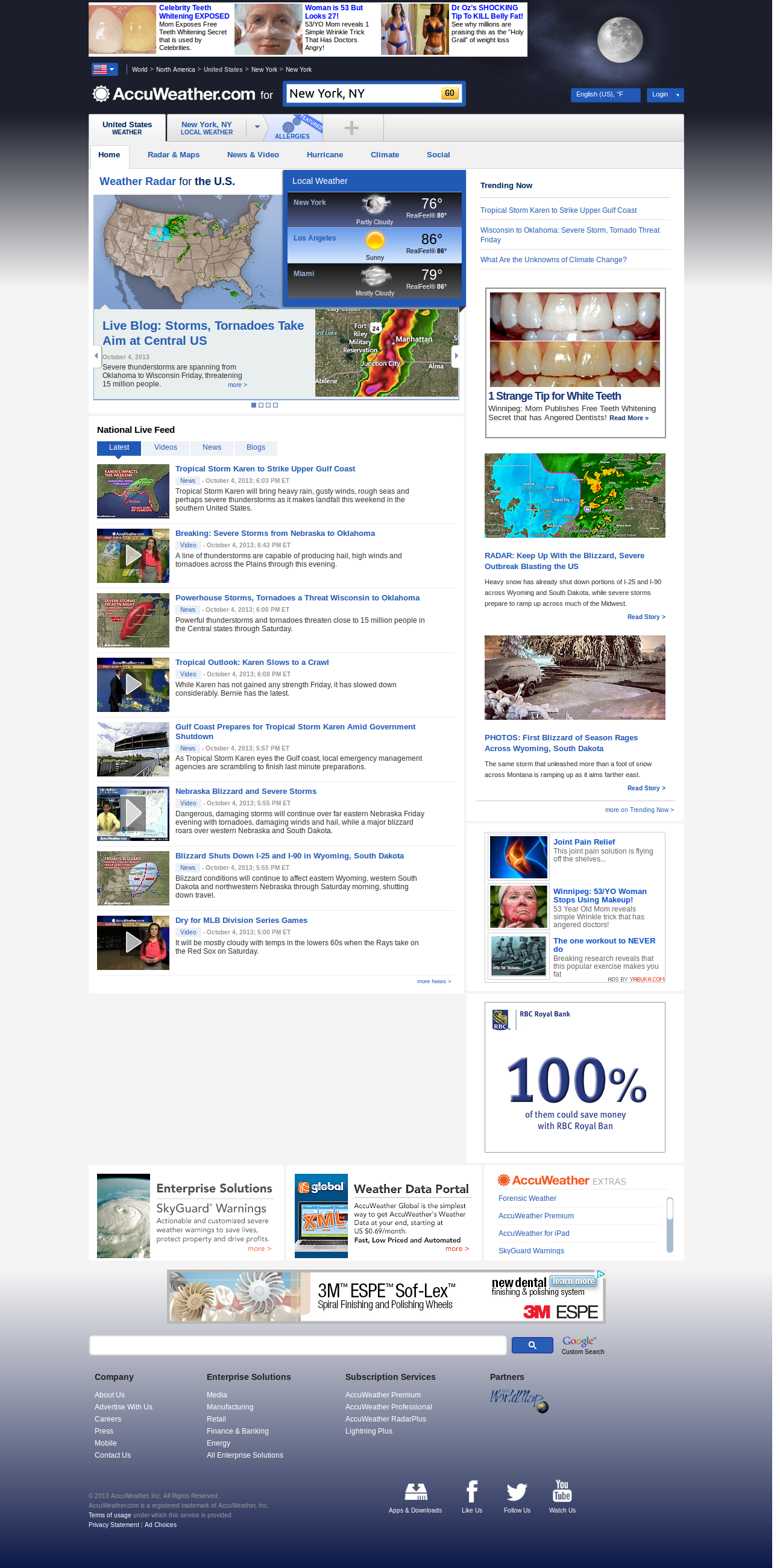 Accuweather Hourly Forecast - ONLY Hourly Stuff