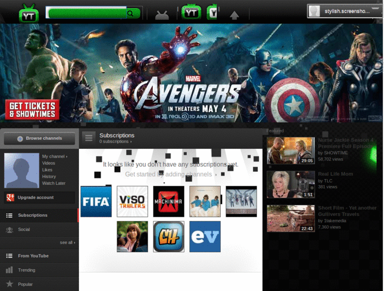 Youtube Graphic Style (Dark-Green)
