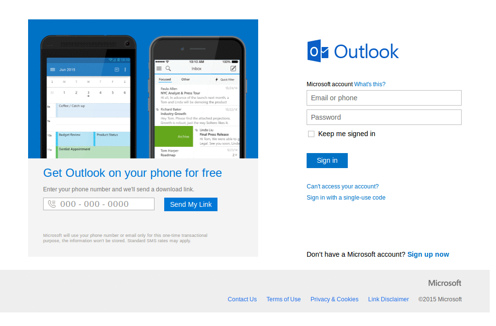 Windows Live Hotmail simple cleanup