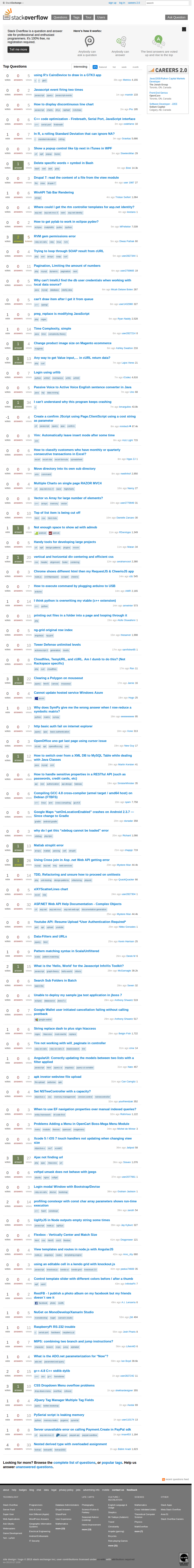 StackOverflow - B&W Interesting Question