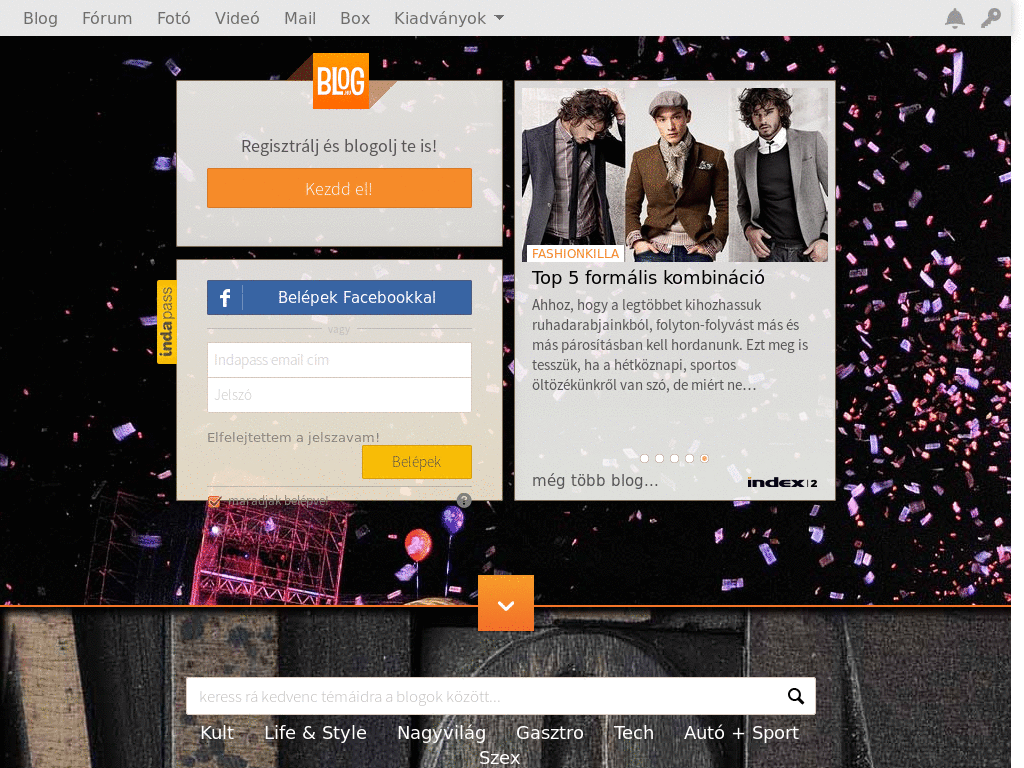 blog.hu - no ads