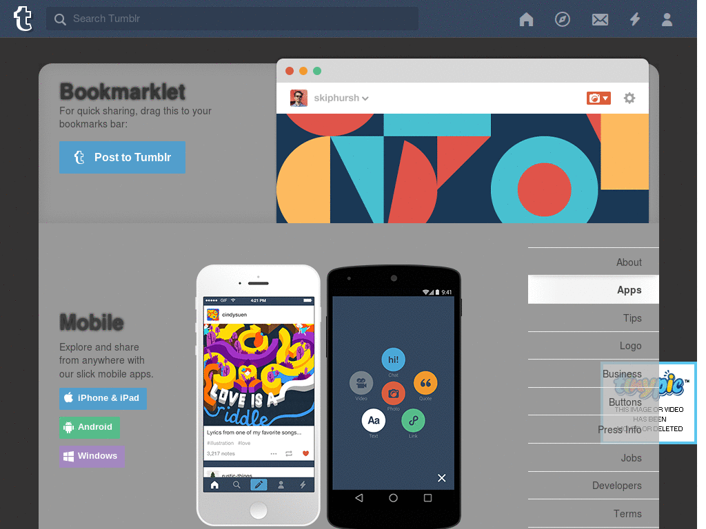 Lady GaGa Tumblr dash theme.