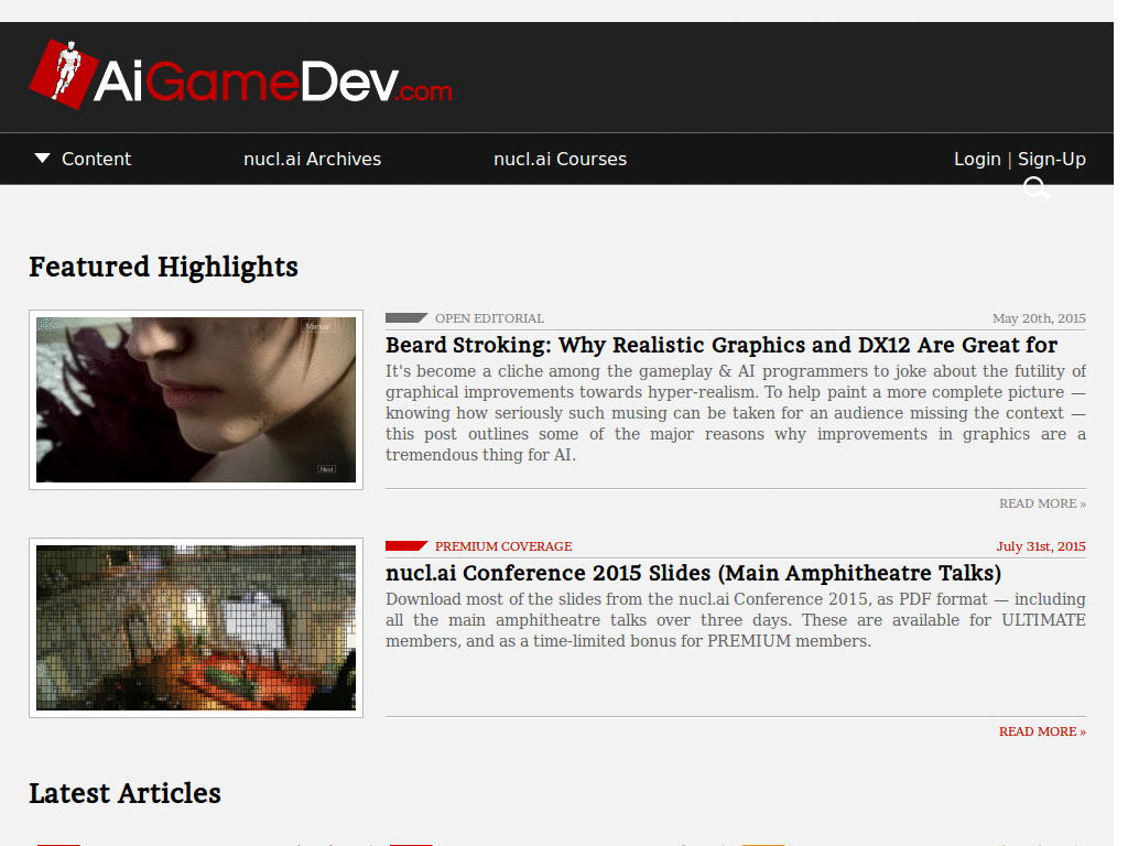 AIGameDev - No fixed width