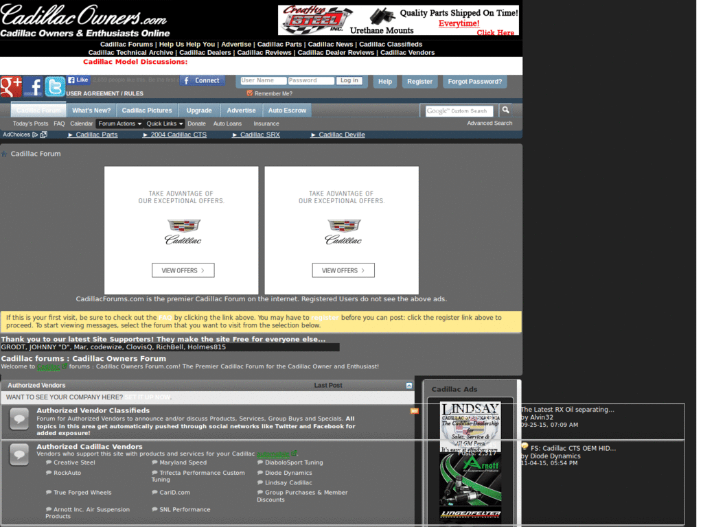 test6 for cadillacforums