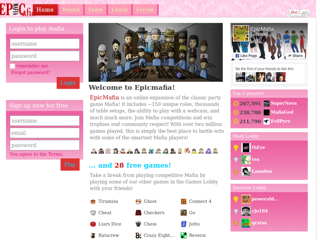 epicmafia pink