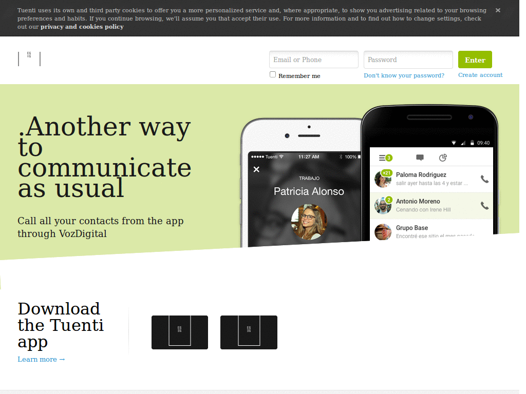 Tuenti Style Windows 7