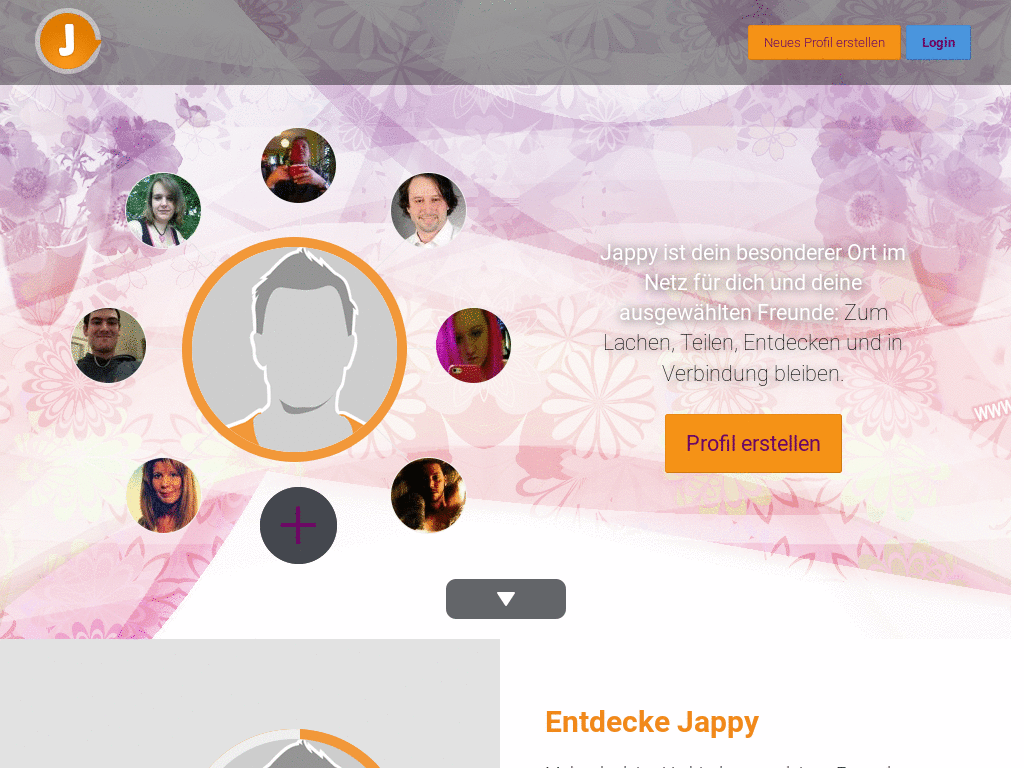 JAPPY - BLUMEN / ROSA