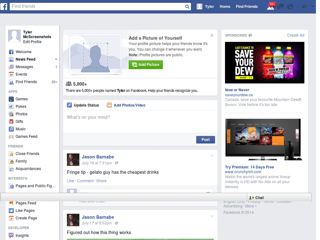 Facebook: Simplicity Styling (Fx4.0-stable)