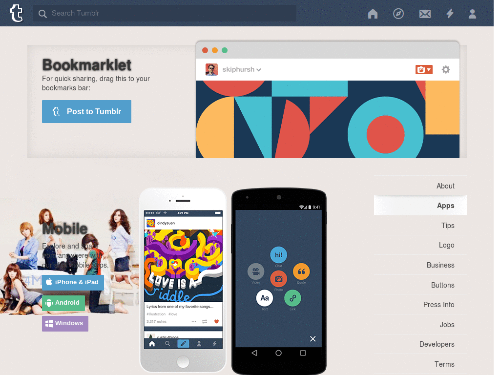 4MINUTE tumblr dash theme