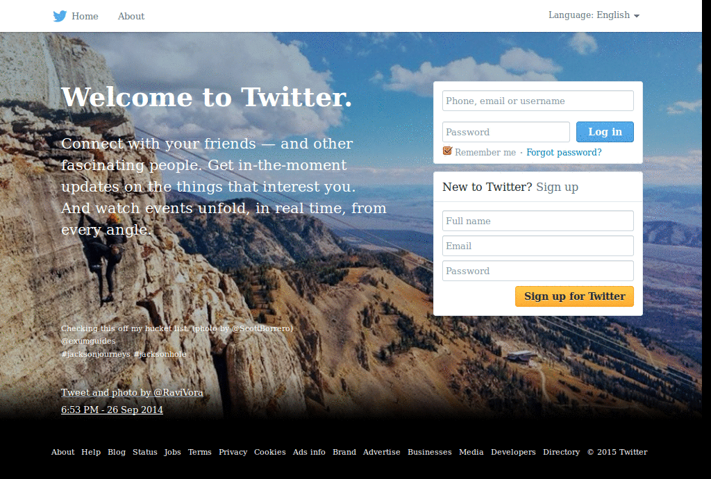 twitter - new version