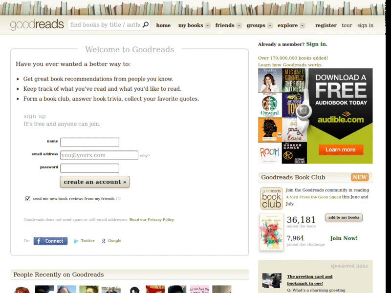 Goodreads RTL