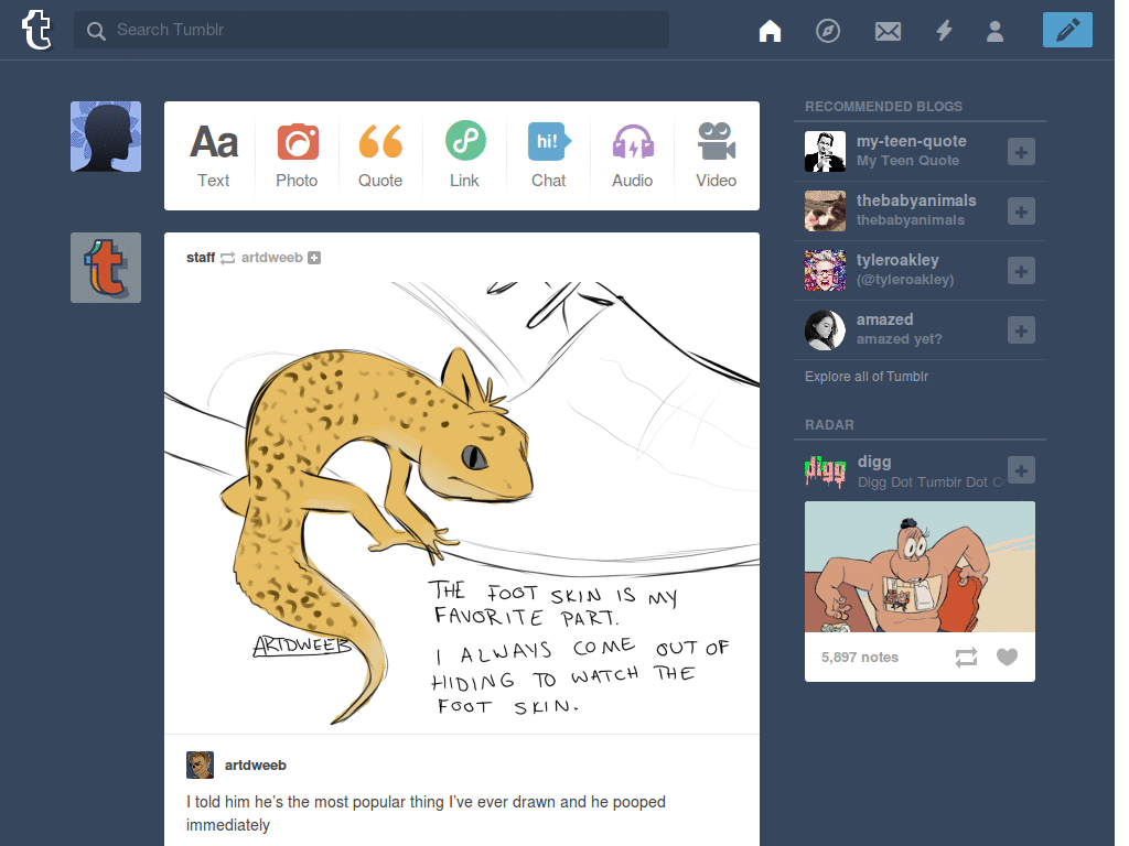 Llamasauruses tumblr dashboard icon set.