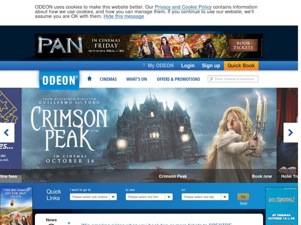 Odeon - Larger text