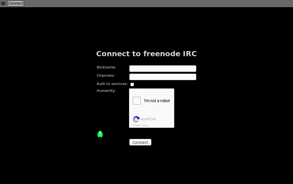 Black theme for webchat freenode