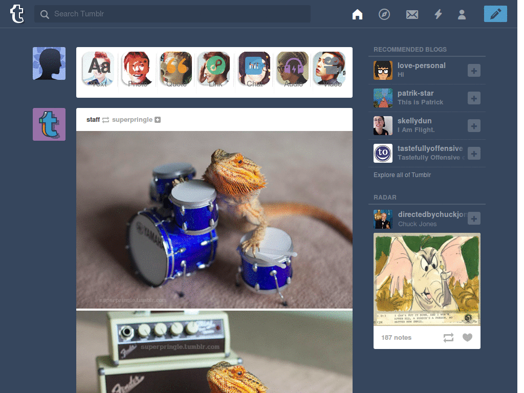 G-Dragon Tumblr Dashboard Icons