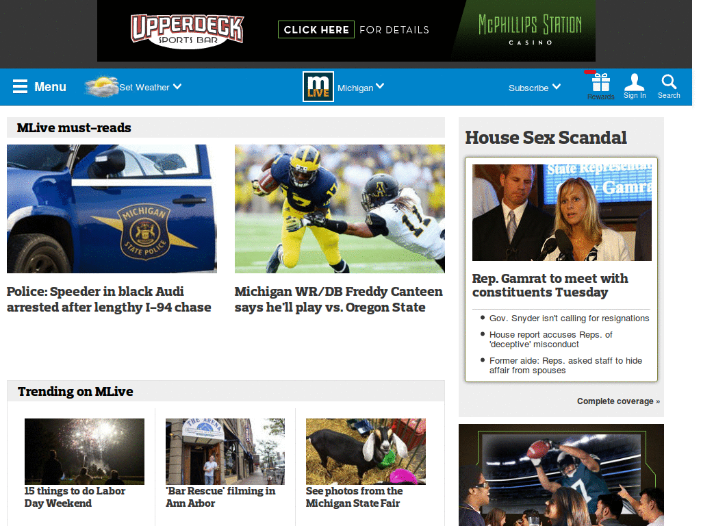 mlive.com cleanup
