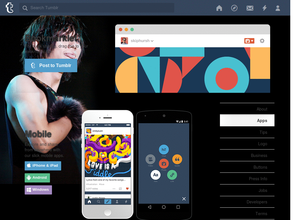 Jang HyunSeung Tumblr Dashboard Theme.