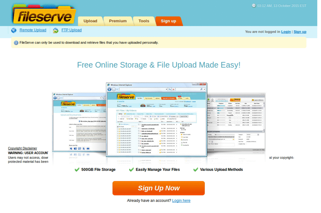 Fileserve - Cleanup