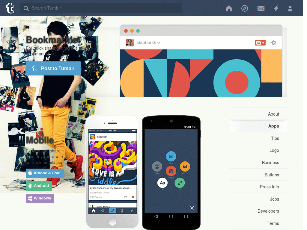 Lee SungJoong Tumblr Dashboard Theme