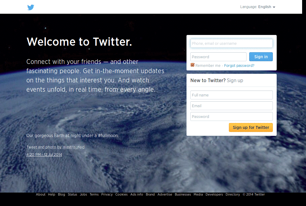 Twitter: Remove Hand Pointer from Tweets