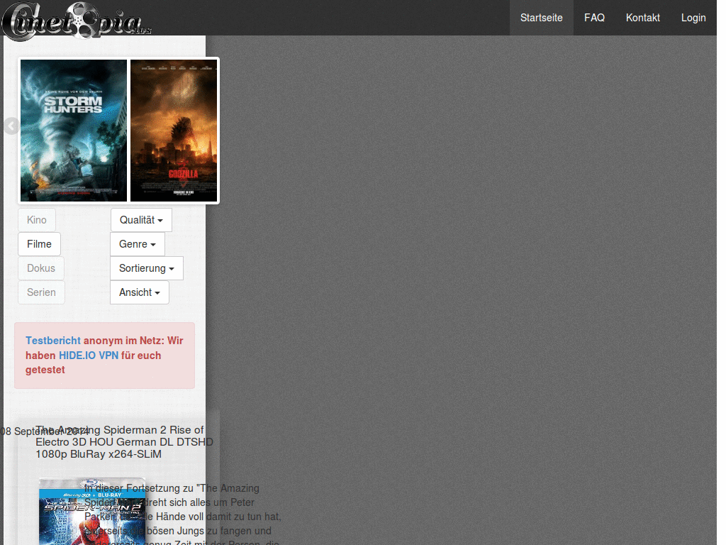 cinetopia - blog-/cover-view with titles