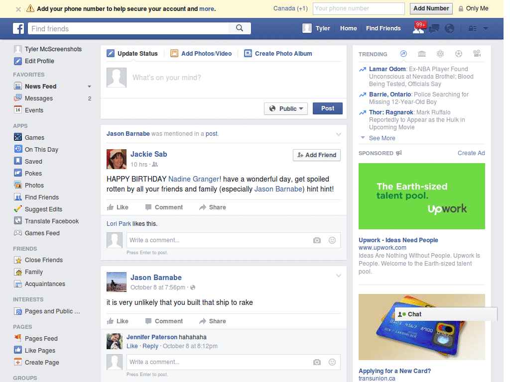 Facebook  2010/2011 Plus!