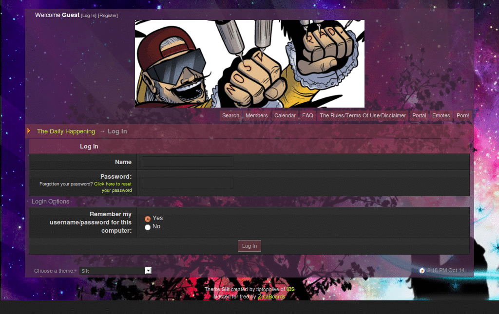 The Daily Happening Opacity